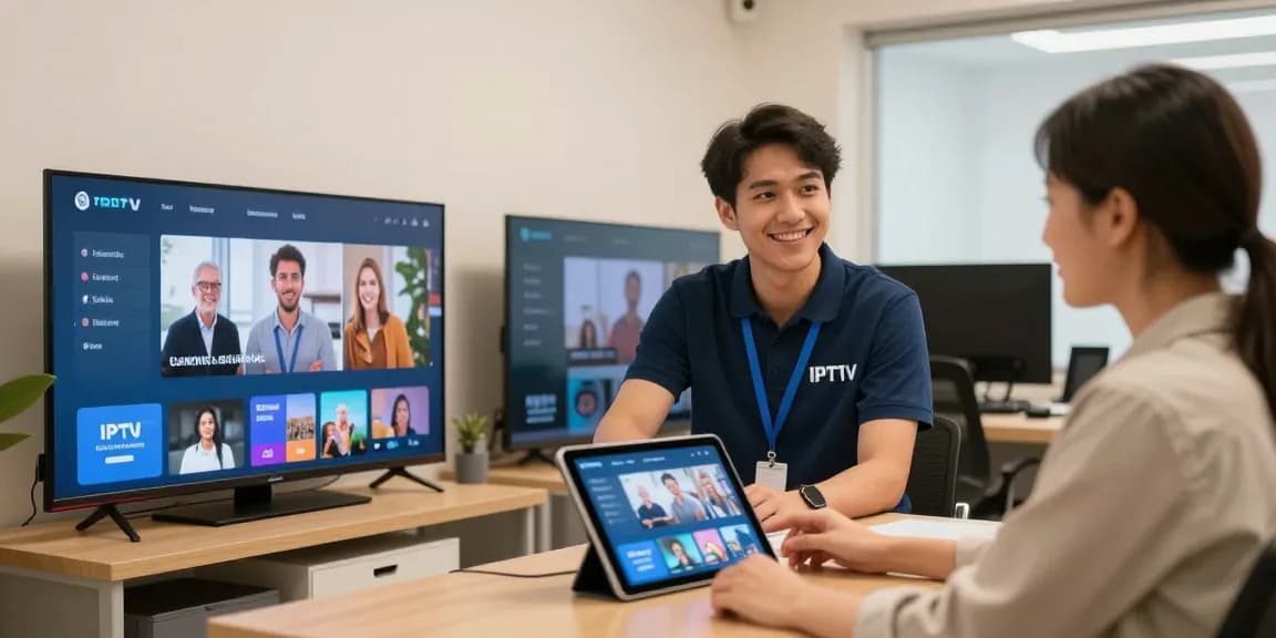 IPTV subscription service by a trusted provider, supporting local community and professional assistance.