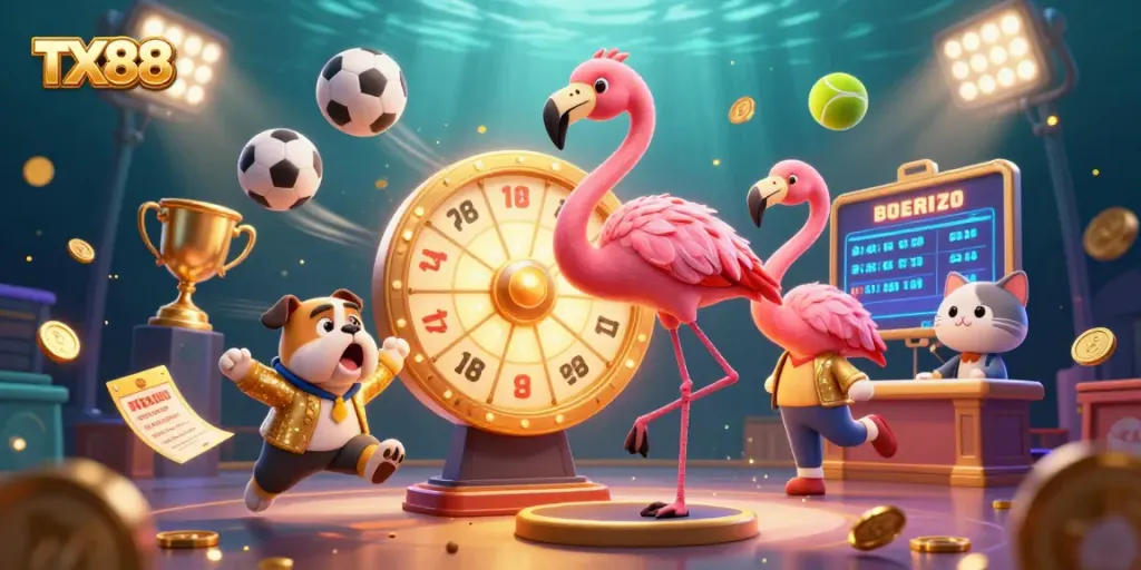 Engage in thrilling wins at TX88’s dynamic prize wheel event with exciting games!