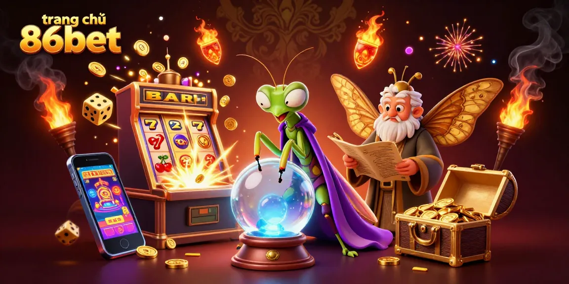 Experience vibrant gaming at trang chủ 86bet with fortune teller and slot machine fun.