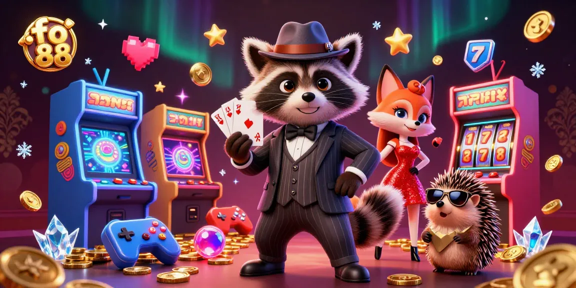 Win big at fo 88 with vibrant 3D casino characters and action-packed gaming elements.