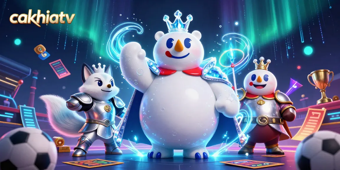 Cakhiatv brings sports betting to life with dynamic 3D characters and vibrant elements.