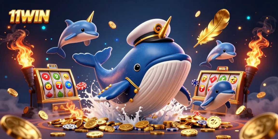 Engage with thrilling casino fun at 11WIN featuring vibrant characters amid dazzling slots.