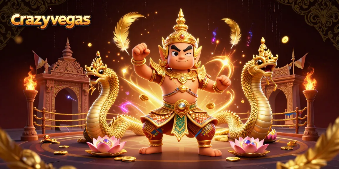 Experience thrilling gameplay at crazyvegas as the guardian battles in a vibrant casino arena.