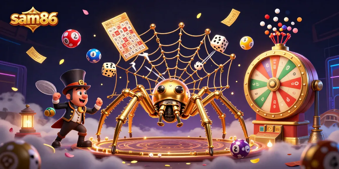 Engage with extraordinary wins at sam86, featuring a vibrant casino adventure with dynamic lottery and gambling elements.