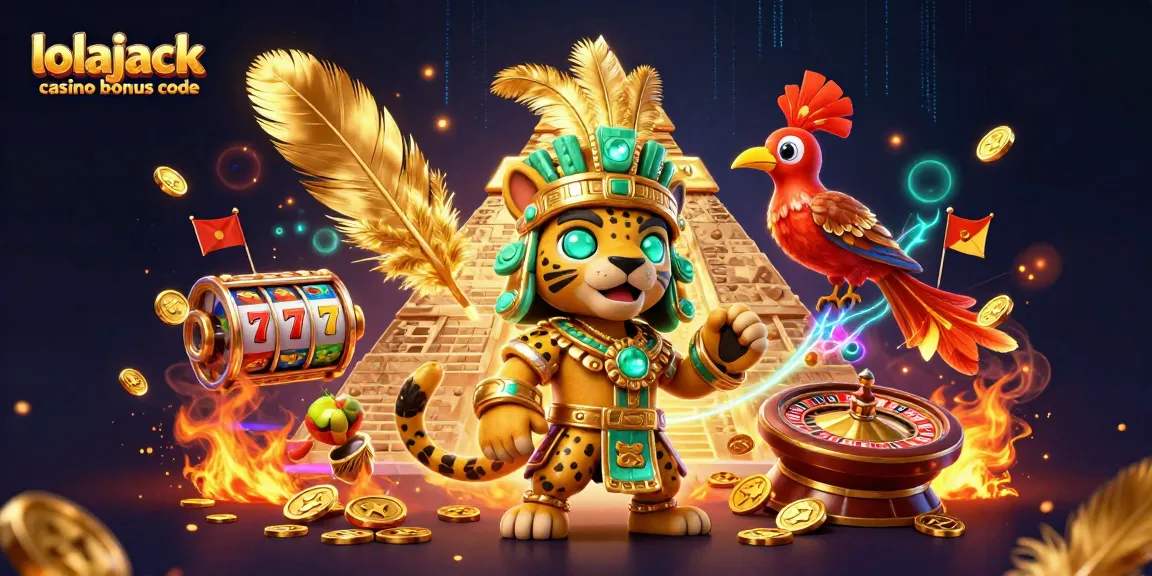 Experience thrilling gameplay with the lolajack casino bonus code, including stunning 3D casino visuals and vibrant game elements.