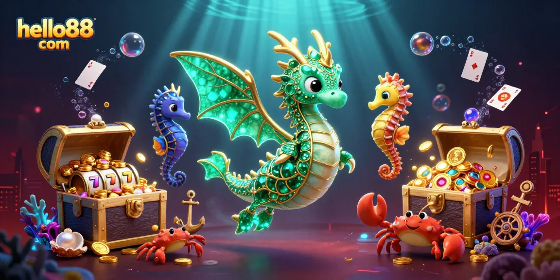Play at hello88 com and join the excitement of the underwater casino adventure
