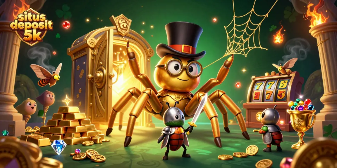 Engage in thrilling gameplay with situs deposit 5k featuring vibrant characters and rich casino elements.