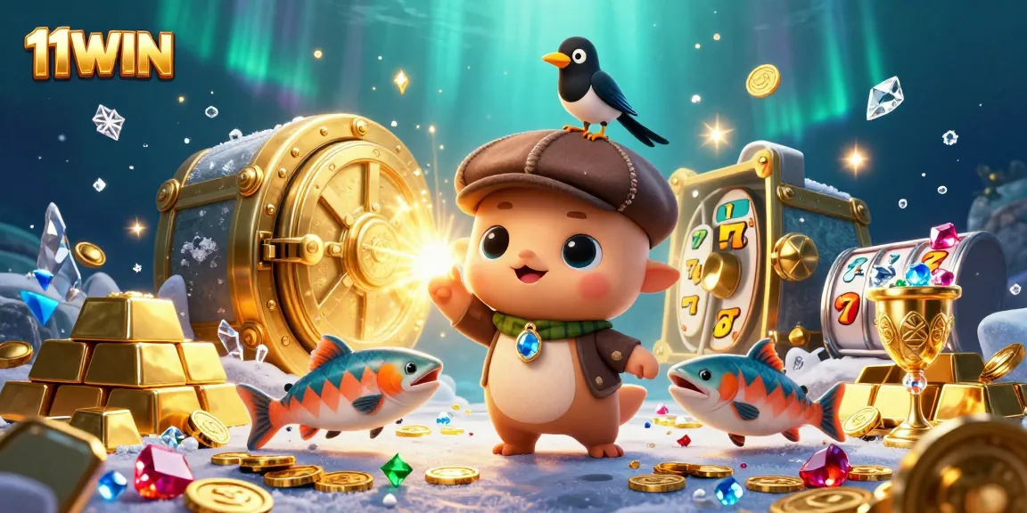 Experience captivating entertainment at 11WIN with charming characters and slot treasures.