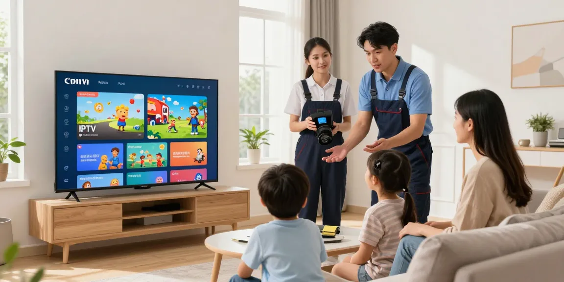 Local trusted business providing reliable IPTV services for families in the community.