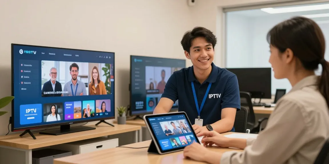 IPTV subscription service by a trusted provider, supporting local community and professional assistance.