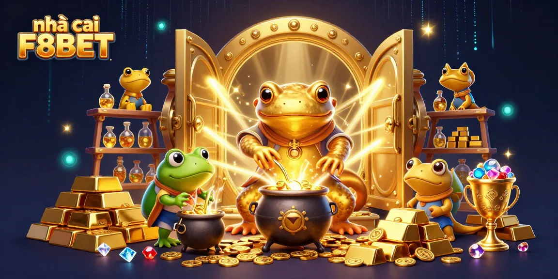 Engage with nhà cái F8BET in an exciting casino world of gold coins and magical elements